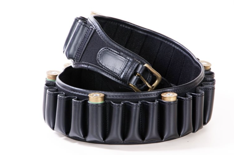 Screenshot 2025-07-29 alle 15.48.39 612 Cartuccera fucile Cordura Black con 30 celle cuoio - immagine 1