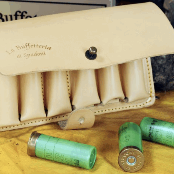 047 Giberna fucile 6 celle vacchetta